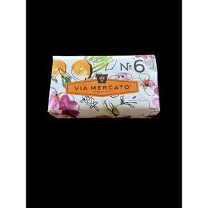Via Mercato No. 6 Orange Blossom & Cedarwood Soap